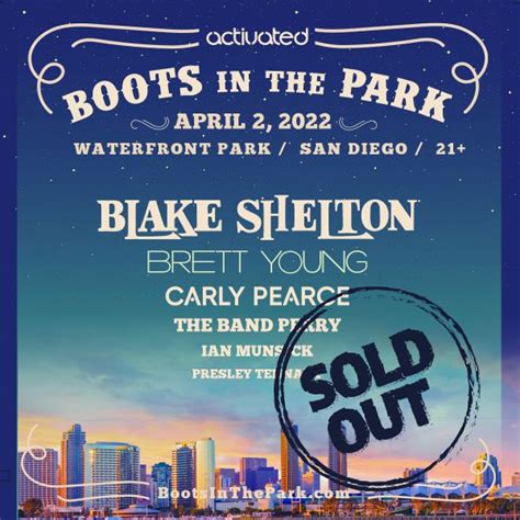 boots in the park guidelines